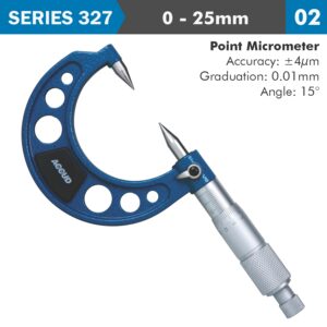 POINT MICROMETER 15 0-25MM