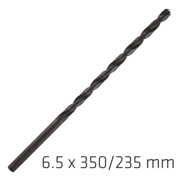 HSS DRILL BIT 6.5MM 350X235MM EXTRA LONG