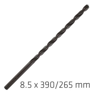 HSS DRILL BIT 8.5MM 390X265MM EXTRA LONG