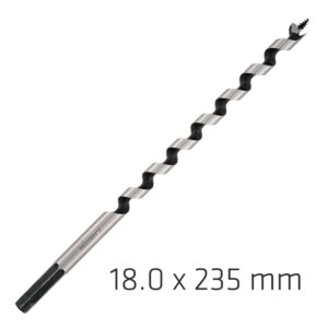 WOOD AUGER DRILL BIT 18 X 235MM