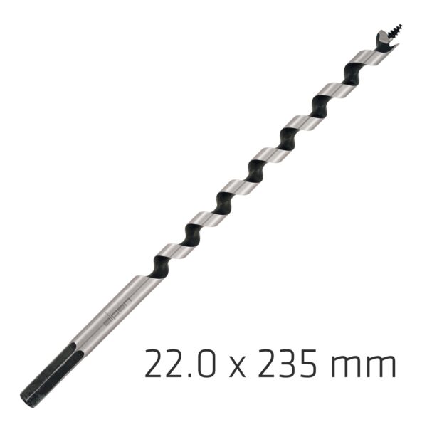 WOOD AUGER DRILL BIT 22 X 235MM