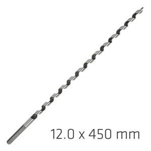 WOOD AUGER DRILL BIT 12 X 450MM
