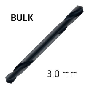HSS SUPER DRILL BIT DOUBLE ENDED 3.0MM BULK