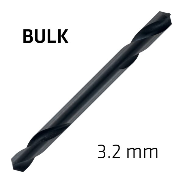 HSS SUPER DRILL BIT DOUBLE ENDED 3.2MM BULK