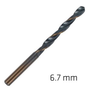 HSS SPRINT MASTER 6.7MM BULK DIN 338 ALPEN DRILL BIT