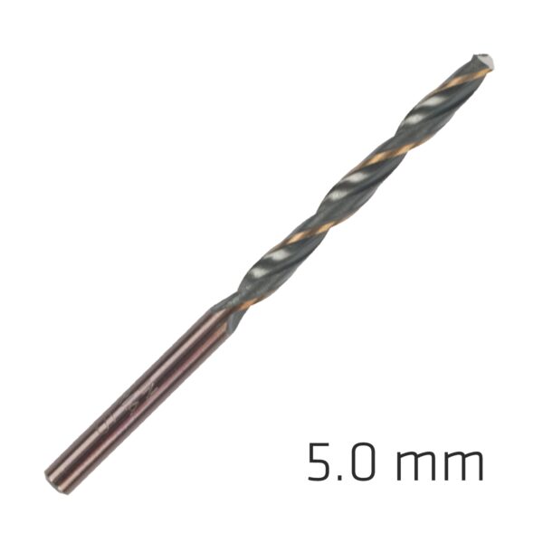 HSS SPRINT MASTER 5.0MM 10-PACK HANG TAG DIN 338 ALPEN DRILL BITS