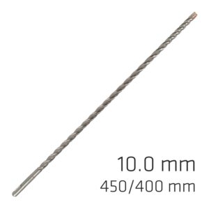FORCE X 10.0 x 450/400 SDS-PLUS REBAR DRILL BIT X4 CUTTING EDGES