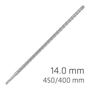 FORCE X 14.0 x 450/400 SDS-PLUS REBAR DRILL BIT X4 CUTTING EDGES