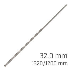 SDS MAX DRILL BIT 32MM 1320 1200MM