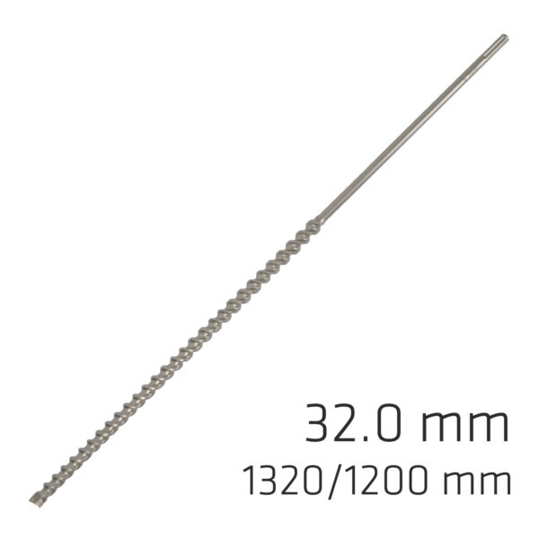 SDS MAX DRILL BIT 32MM 1320 1200MM