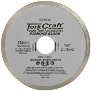DIAMOND BLADE CONTINUOUS RIM 115MM