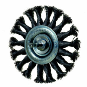 TWISTED WIRE WHEEL BRUSH 75MM